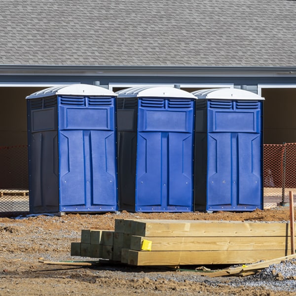 is there a specific order in which to place multiple porta potties in Peshtigo